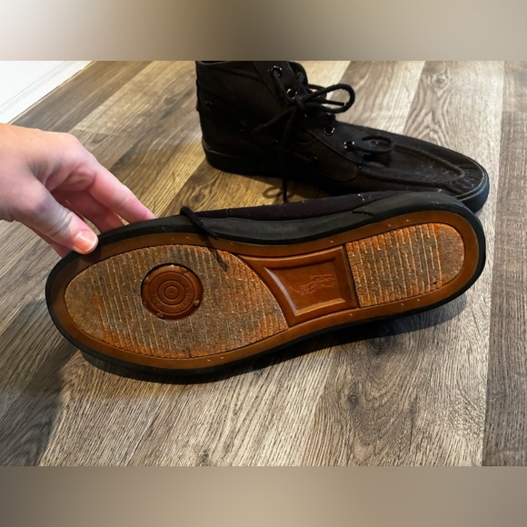 Polo by Ralph Lauren Black Chukka Boots size 10 casual business basic - Picture 7 of 15
